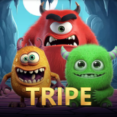 Tripe game icon with classic playing-card artwork
